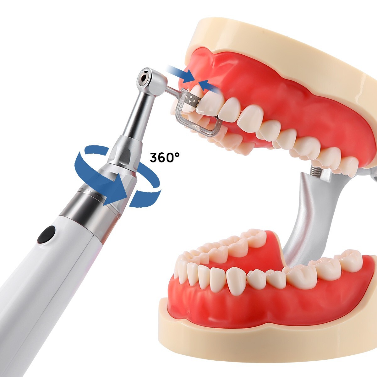Dental Wireless Orthodontic Interproximal Stripping Handpiece+Strips /Brackets