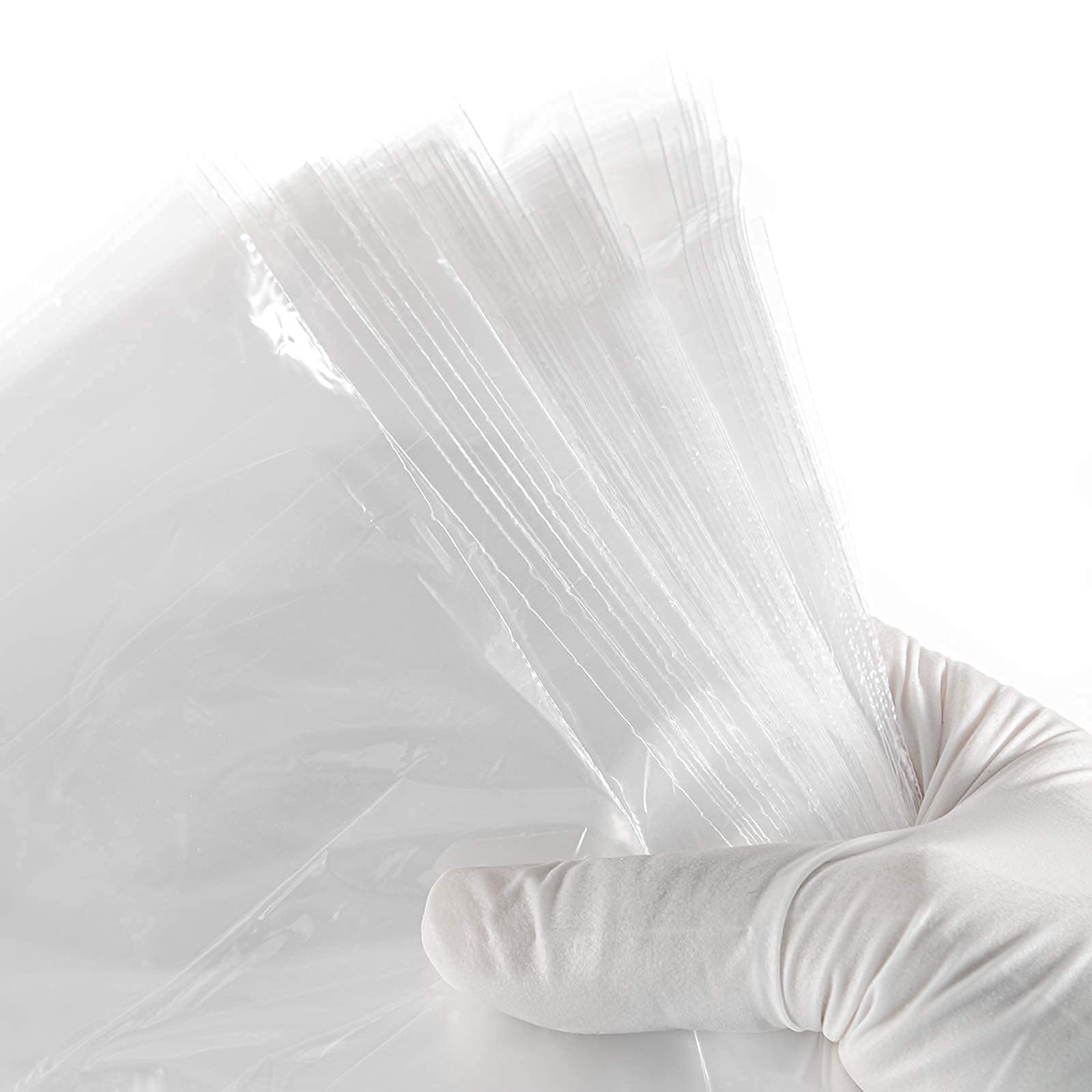 JMU Dental Half Chair Cover, Disposable Clear Plastic Sleeve Protector, Mediu…