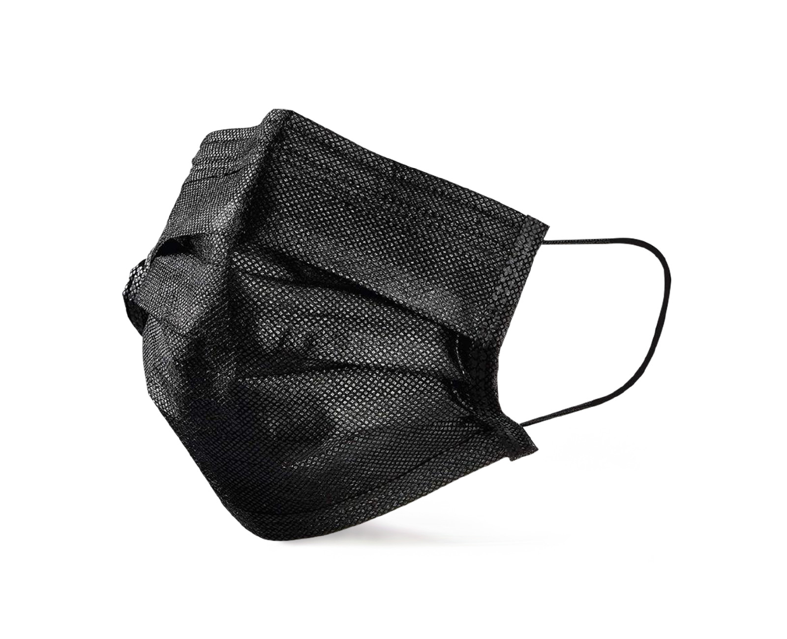 10-50 PCS Disposable Black 3-Ply Layer Dust Filter Unisex Mouth Cover Face Mask
