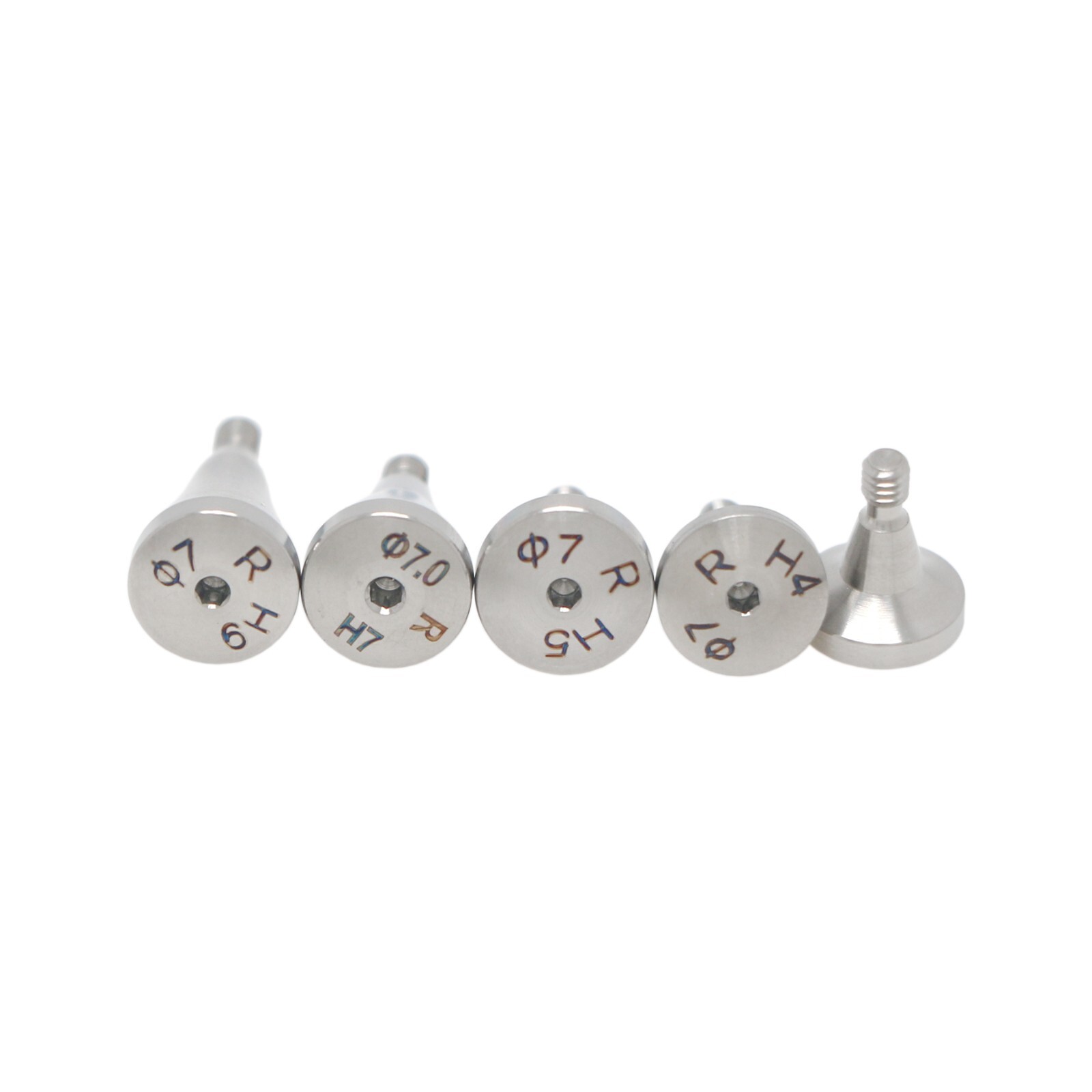 5Pcs Dental Healing Abutment Cover Screw Mini Regular Fit Osstem Hiossen