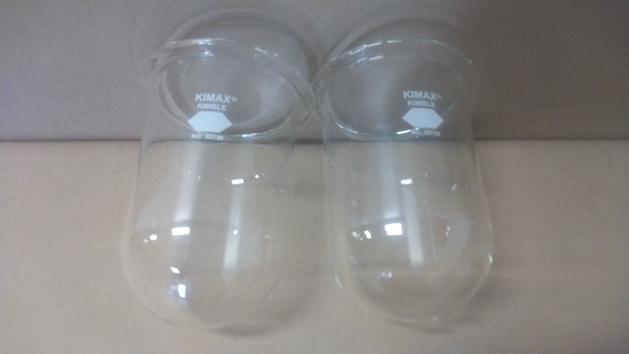 Kimble 33730-1000 2 Pk 1L / 34 Fl Oz Capacity Distilling Flask