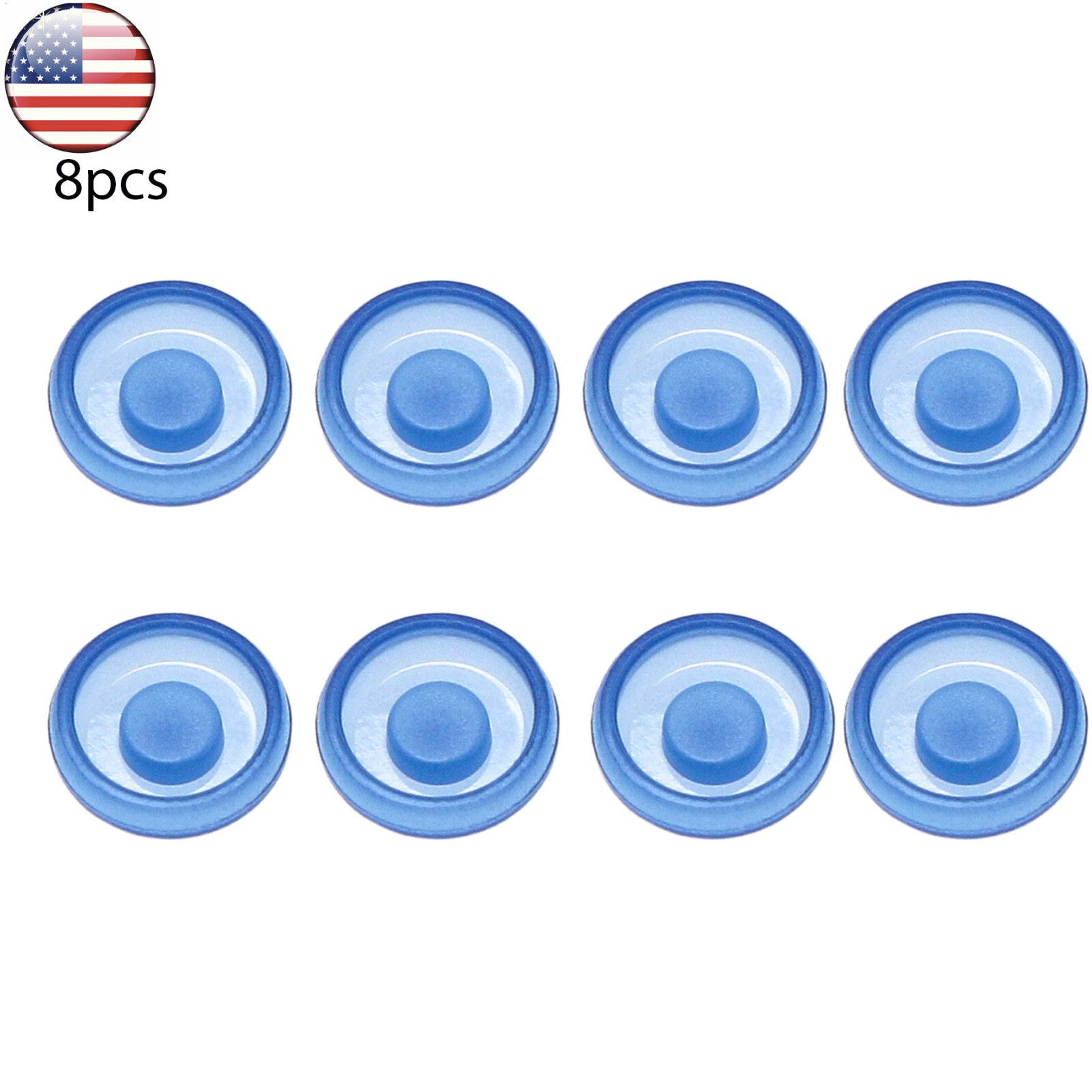US Dental Hiossen Regular 3-5mm Attachment Abutment & Overdenture Male Caps Kits