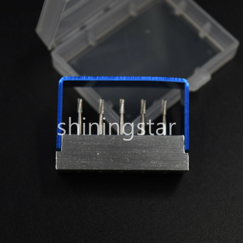 1 Box 5 Pcs High Speed Dental Tungsten Steel SBT Crown Metal Cutting Burs FG1958