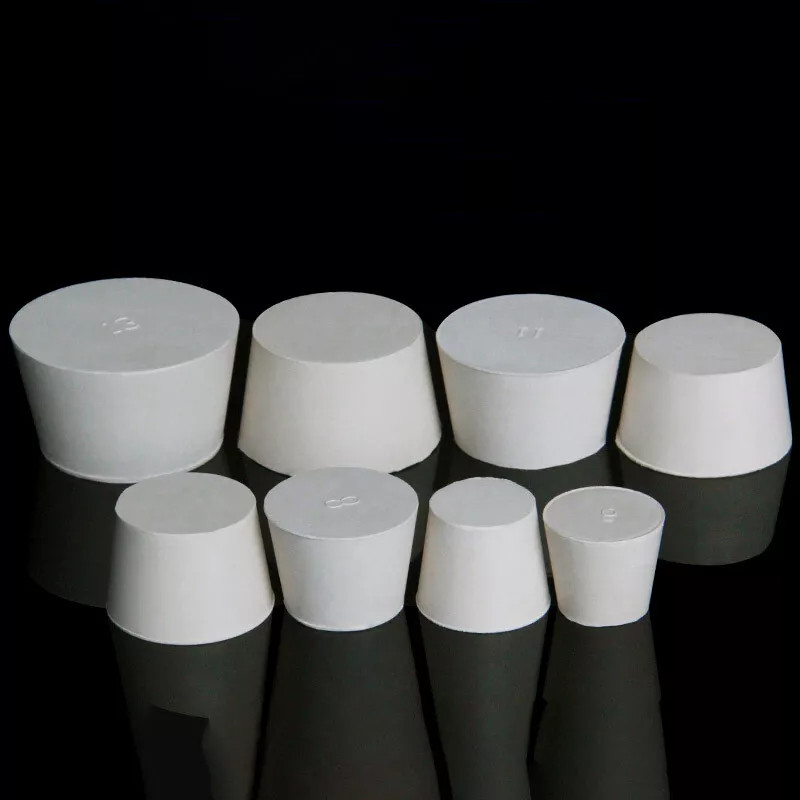 Rubber Bung Stopper Tapered Plugs Laboratory Solid Stoppers Various Sizes Flask