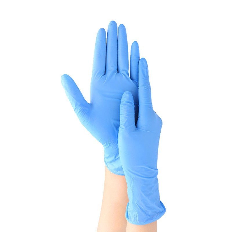 100 Disposable Thickened Labor Insurance Household Rubber Food Nitrile Gloves