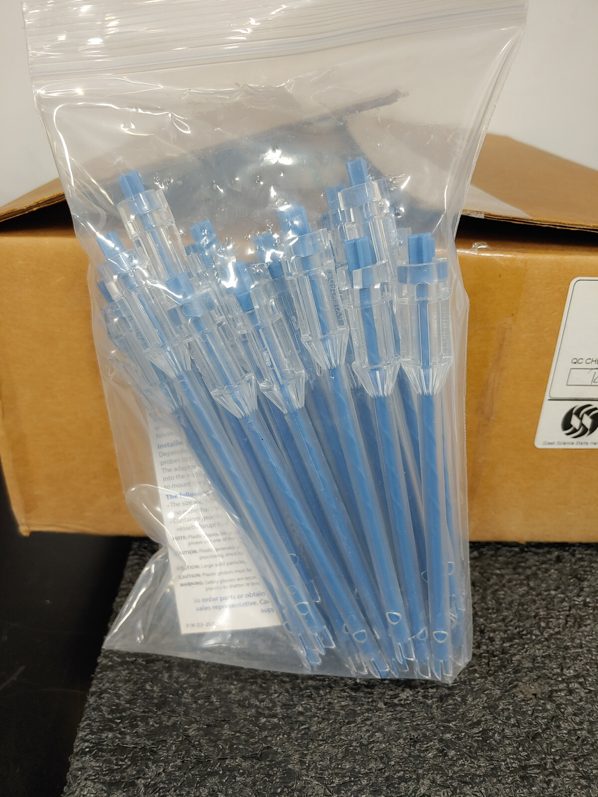 25pcs OMNI International 35750H 7MM Hard Tissue Platic Homogenizing Probes