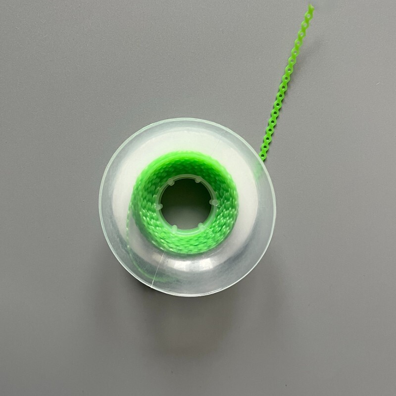 5 Rolls Dental Orthodontic Elastic Rubber Power Chain Light Green Braces Bands