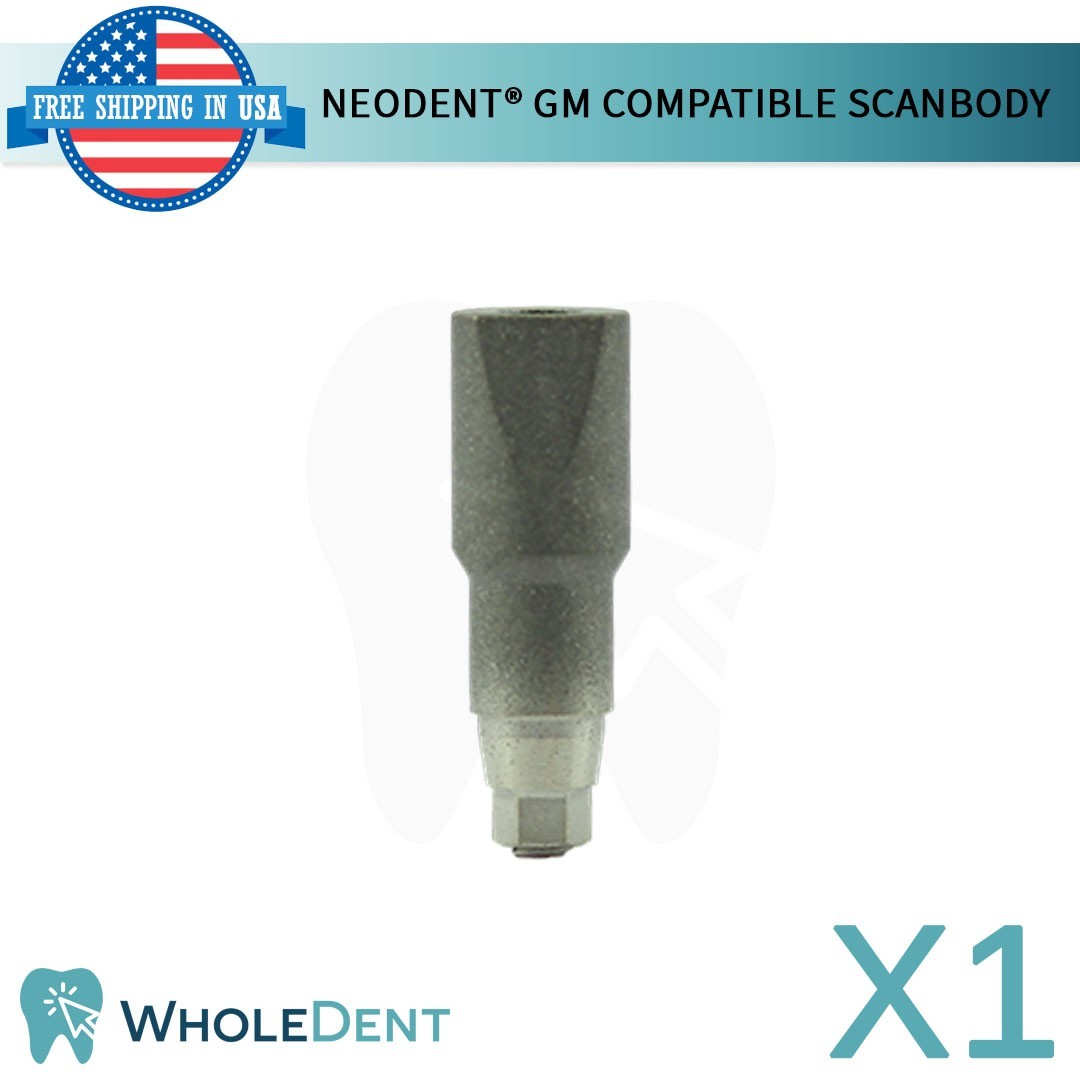 Dental Titanium Scan Body Neodent® GM Compatible CAD CAM