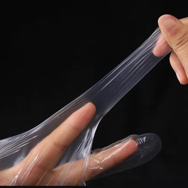 100-500 Count Disposable Poly Plastic Gloves for Cooking, Food Prep and Food