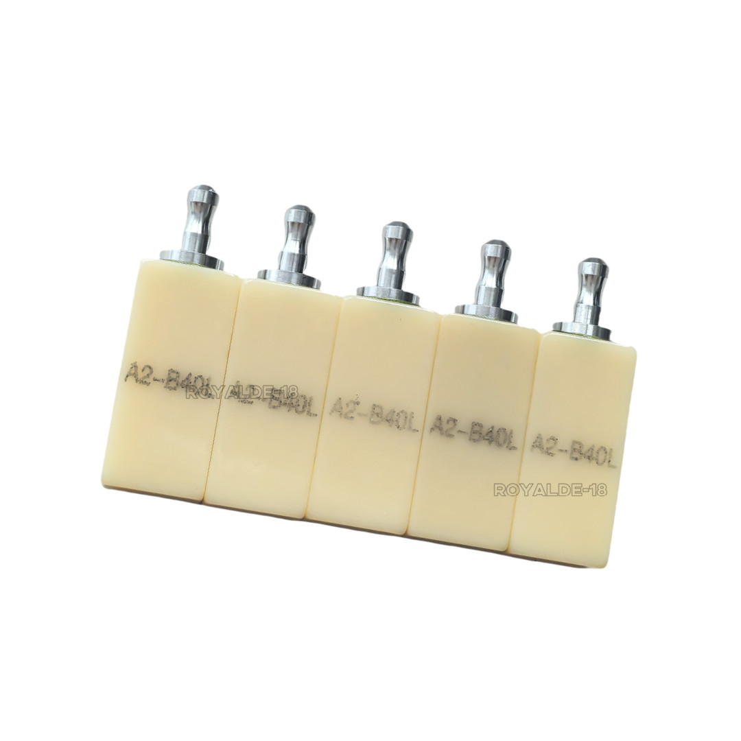 5Pcs Dental Non Firing PMMA Blocks CAM CAD CEREC A2 B40L Milling Sirona Sinter