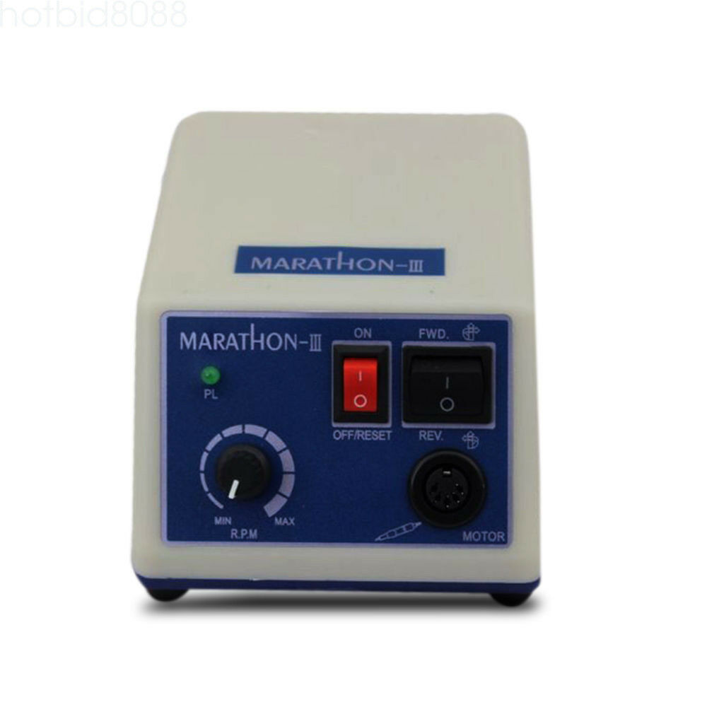 Dental Lab Marathon Electric Micromotor Polishing Unit + 35K rpm Motor Handpiece