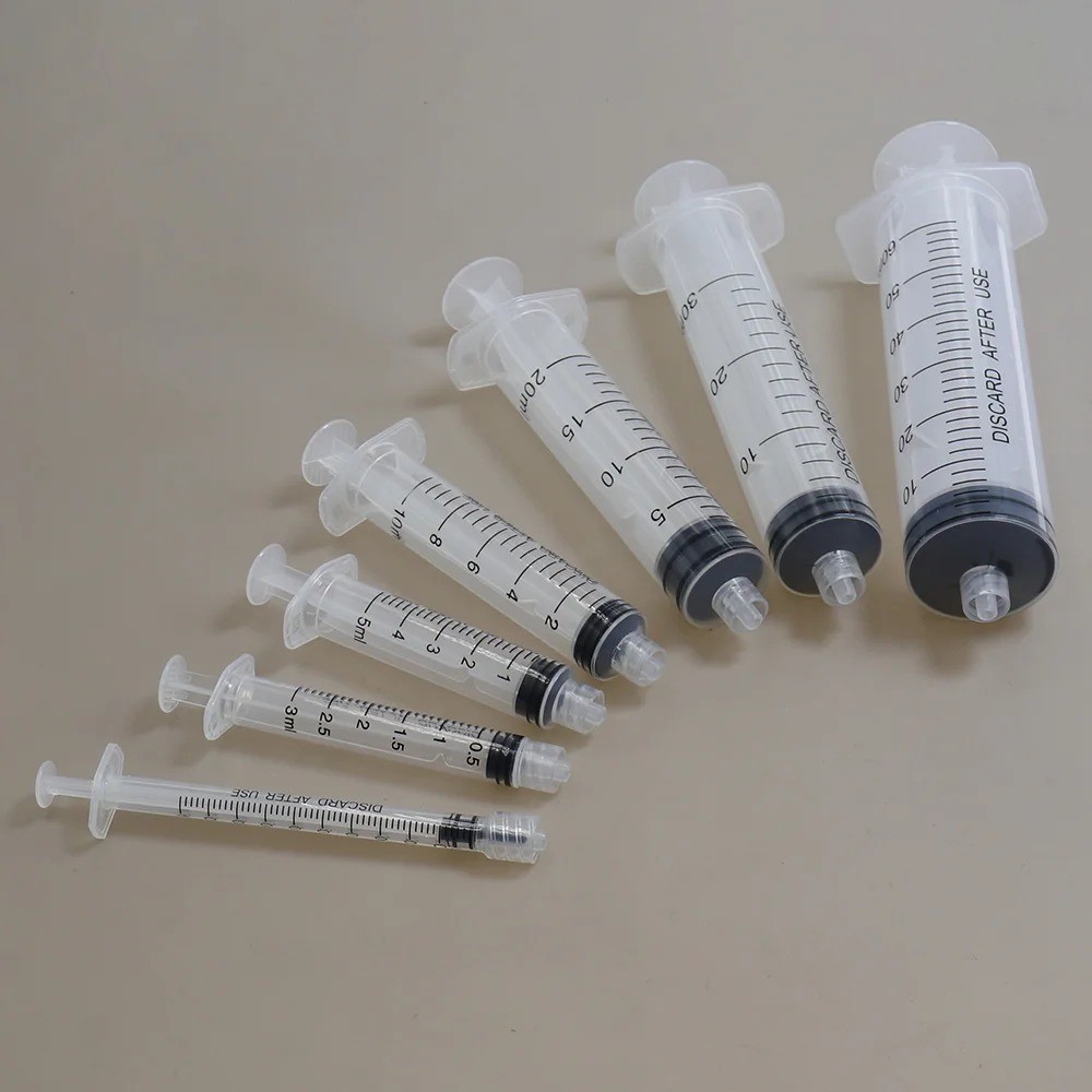 Luer Lock Syringe 1ml-30ml Plastic Dispensing Syringe for Ink Glue Liquid