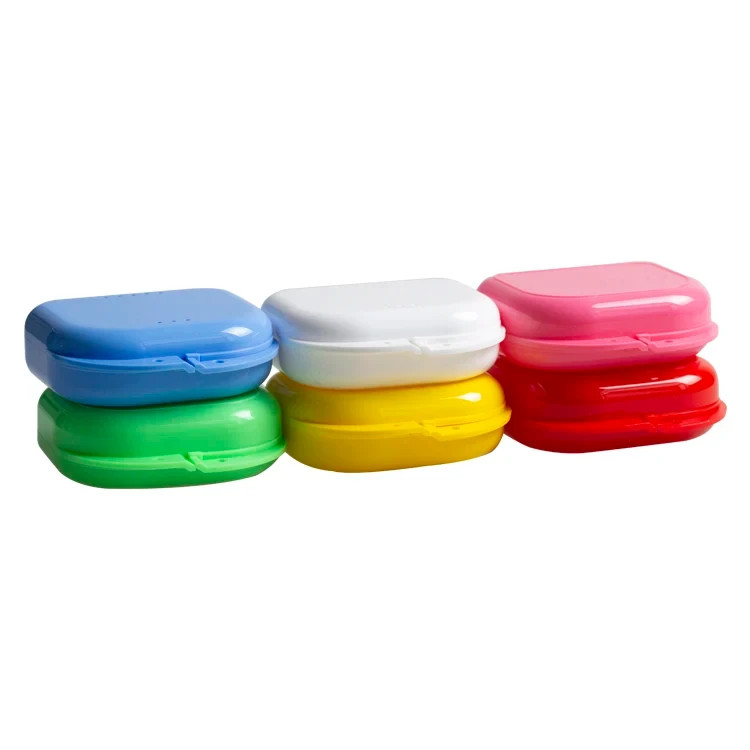 Dental Retainer Case Storage Mouth Guard Box Containers for Invisalign Teeth