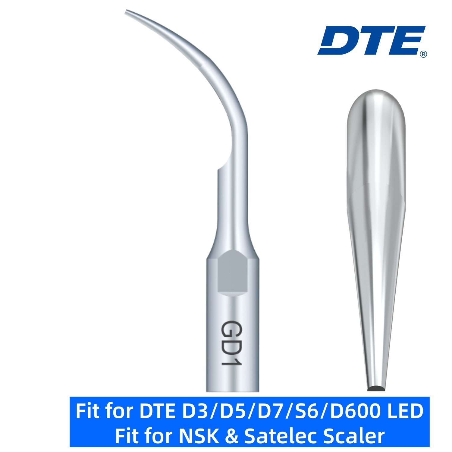 Woodpecker Dental Ultrasonic Scaler Tips Endo Perio Root Canal Tips GD1 PD1 ED1