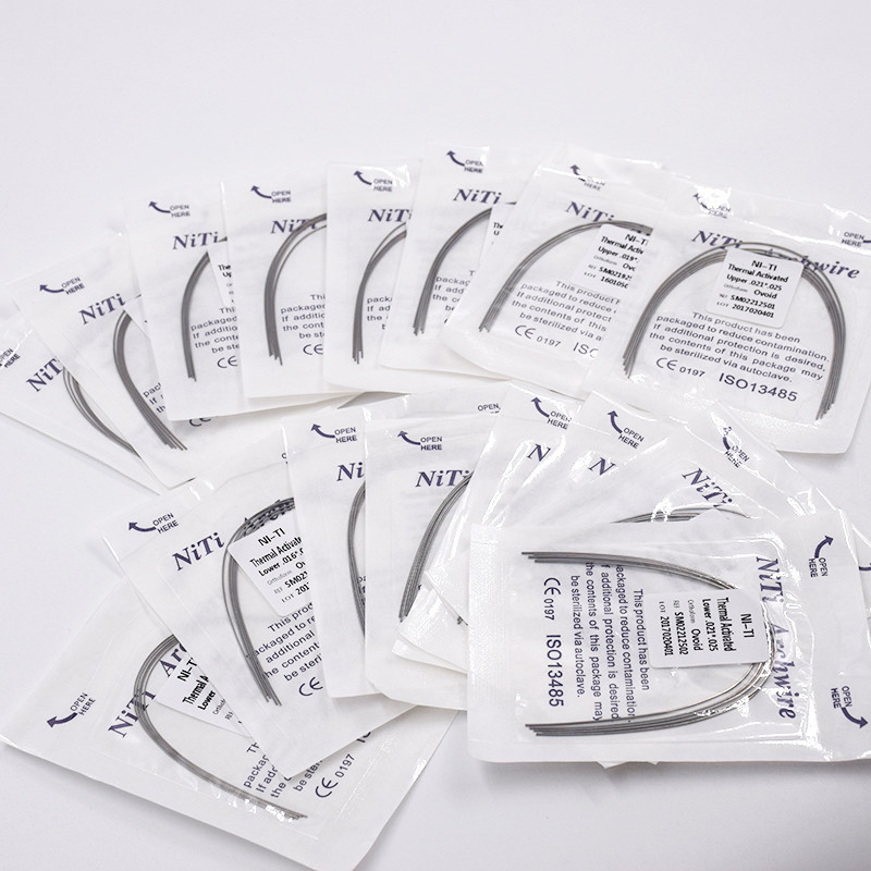 Dental Orthodontic Round Arch Wire Upper/Lower Niti Thermal Activated All Size