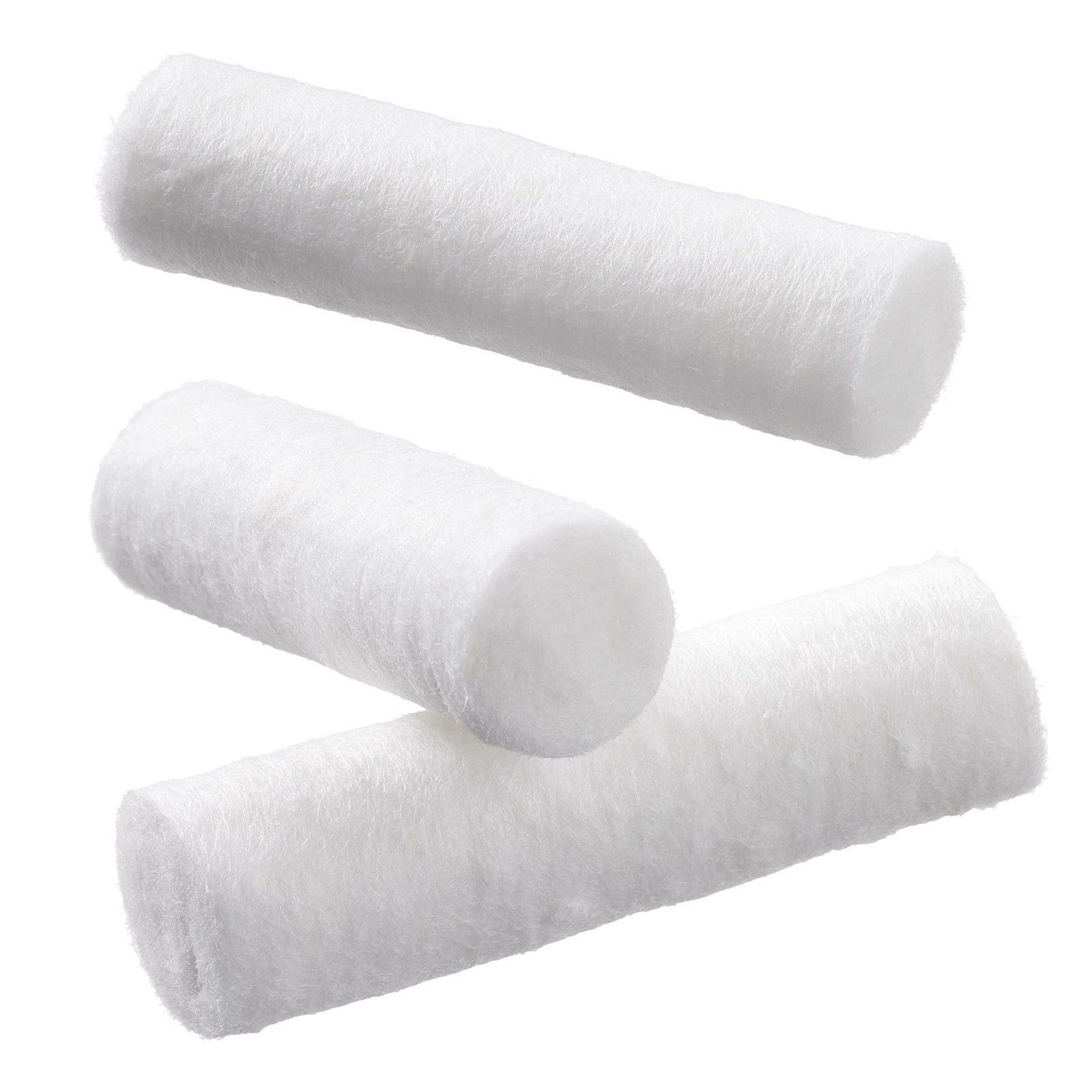 100 Dental Cotton Rolls, 1.5 Inch Nosebleed Plugs for Kids or Adults – Extra…