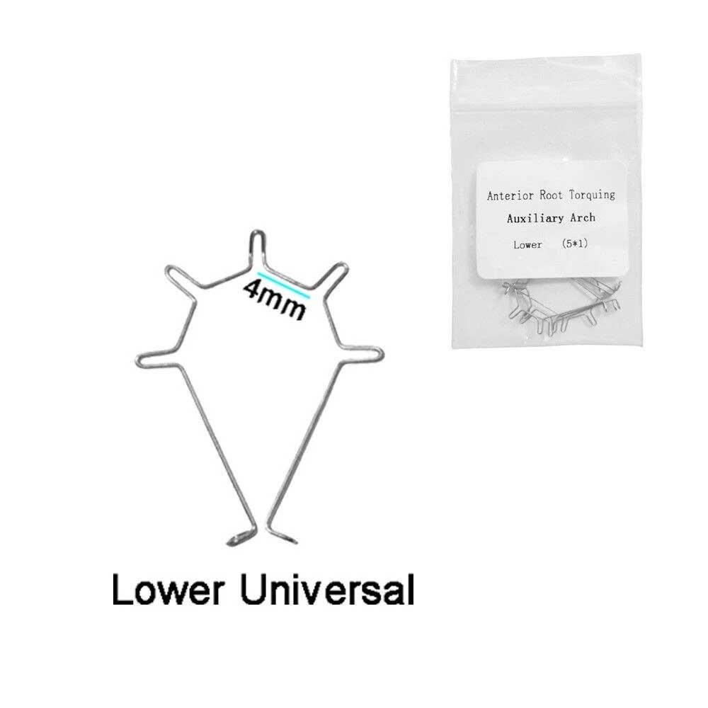 Dental Orthodontic Anterior Root Torquing Auxiliary Arch 5Pcs/Pack