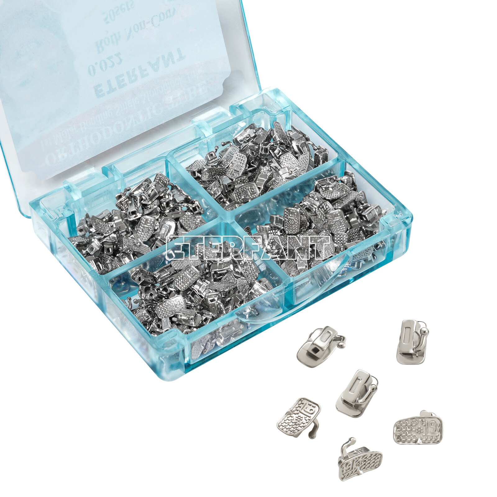 200PCs ETERFANT Dental Ortho Buccal Tubes Monoblock Roth 022 1st Molar Bondable