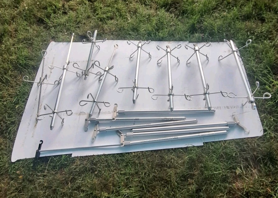 Telescoping Hanging Rods For IV -Welding Guns- Handles -Tools – Set of 16 Rods