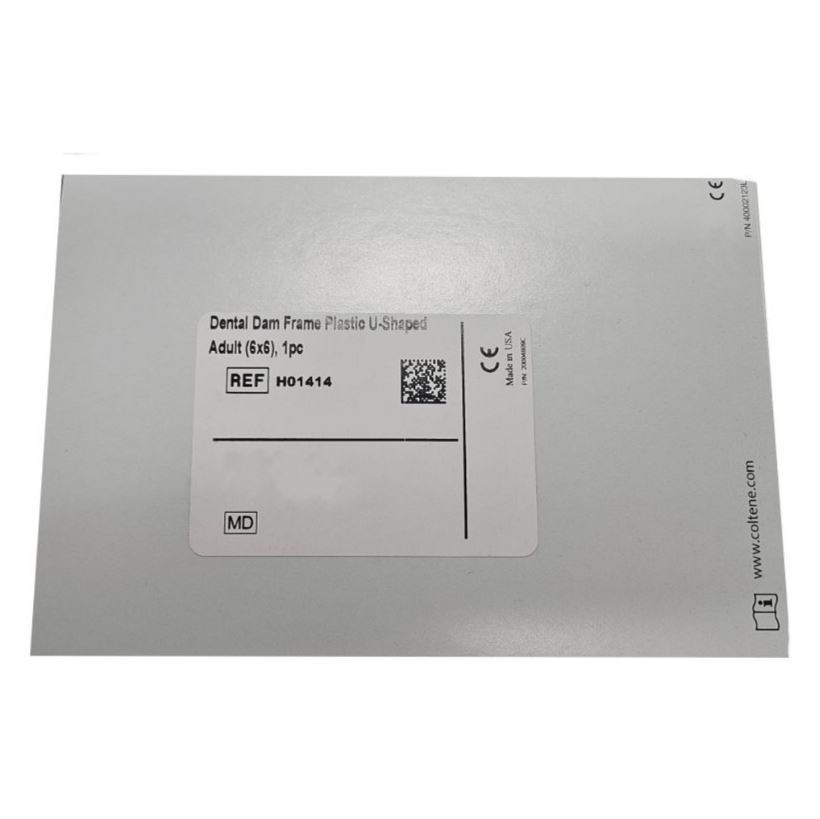 *1-Pack* Coltene Dental Hygienic Dam 6″ Plastic Frame H01414