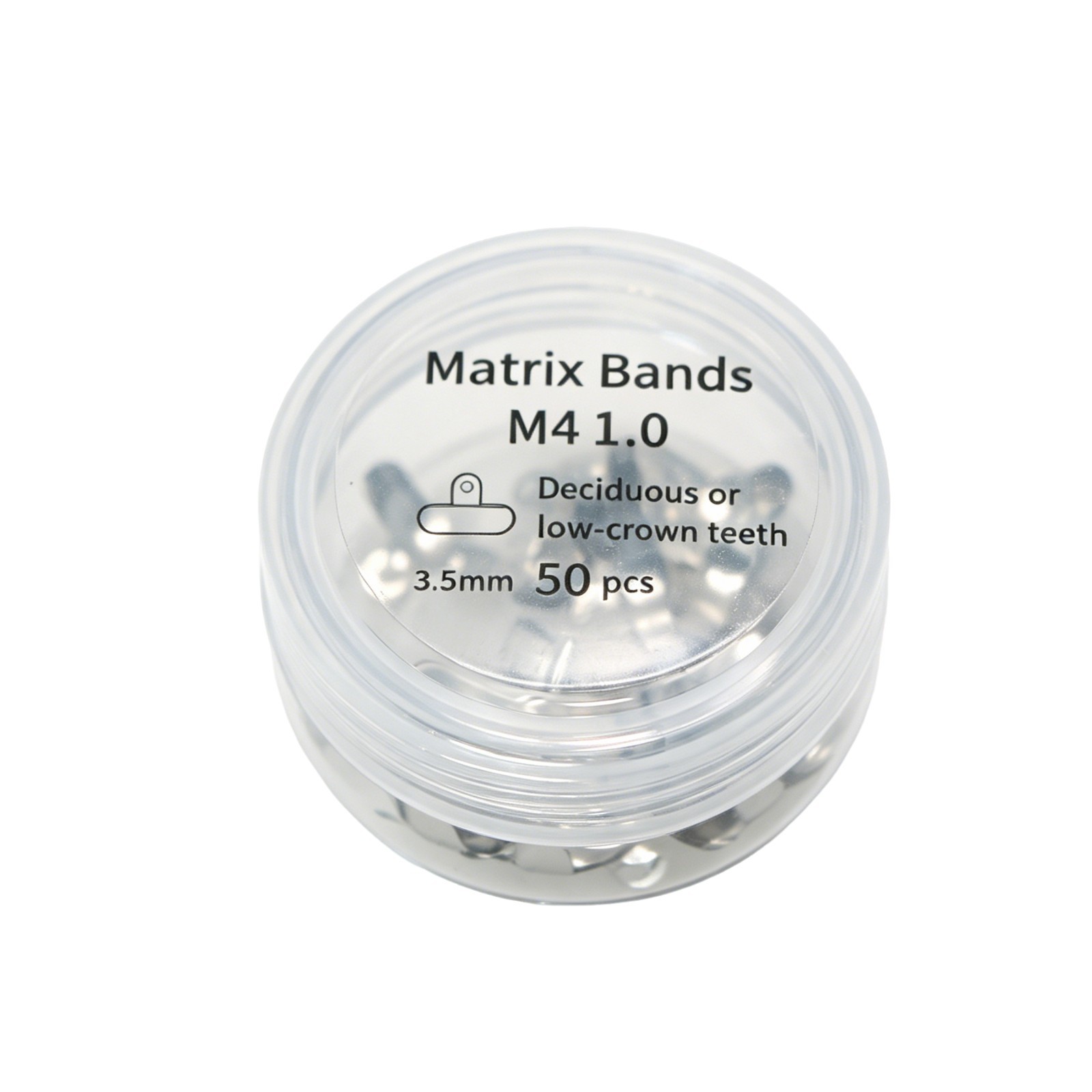 Dental Matrix Bands M4 Sectional Contoured Metal Matrices Dentistry Palodent V3