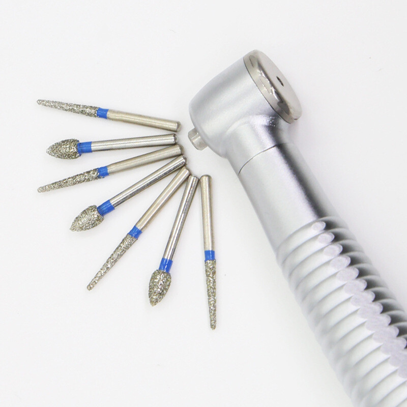 5Pcs/pack Dental Diamond Burs Medium FG 1.60mm for High speed Handpiece