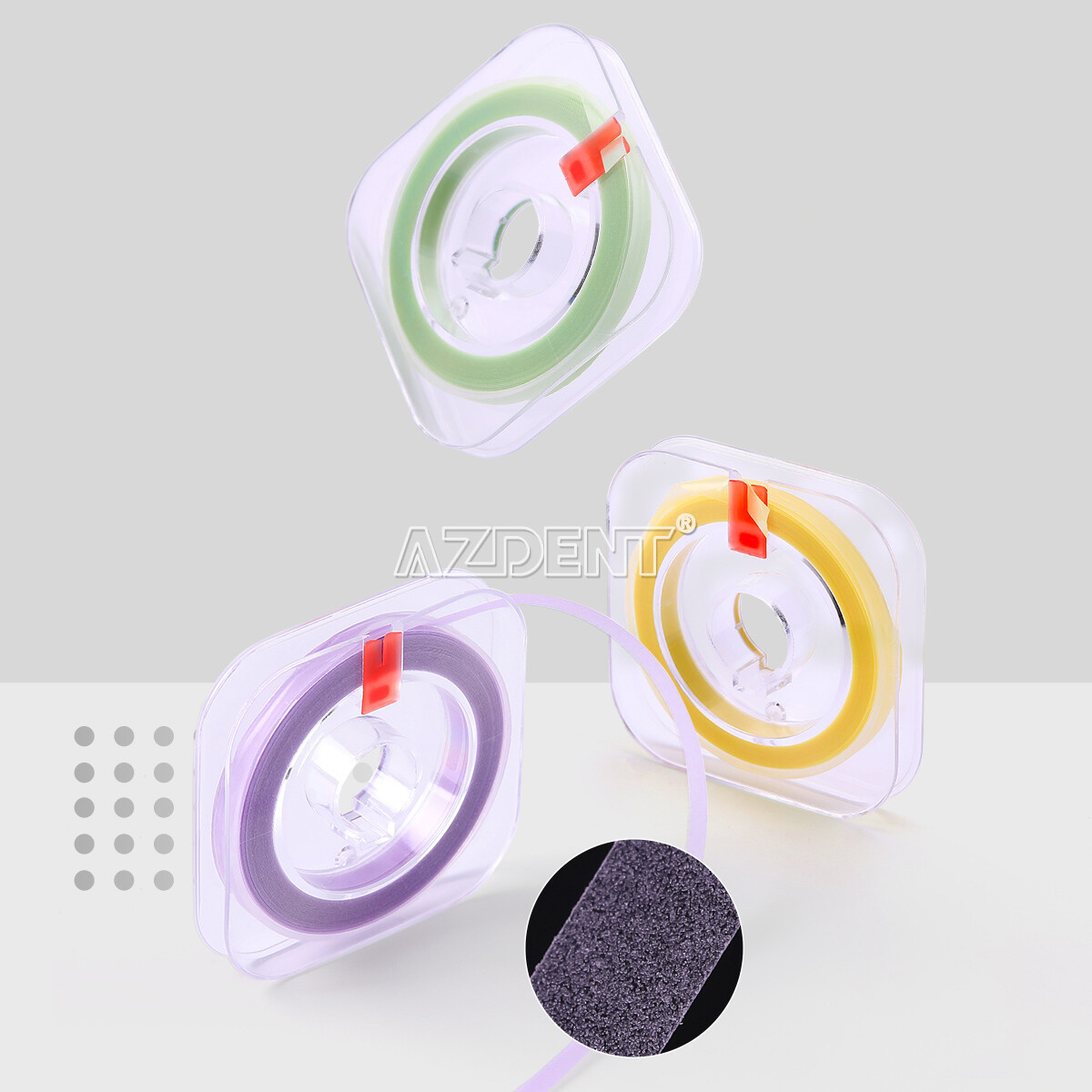 Dental Polishing Strips Coarse Medium Fine Smoothing Abrasive Strips Polisher