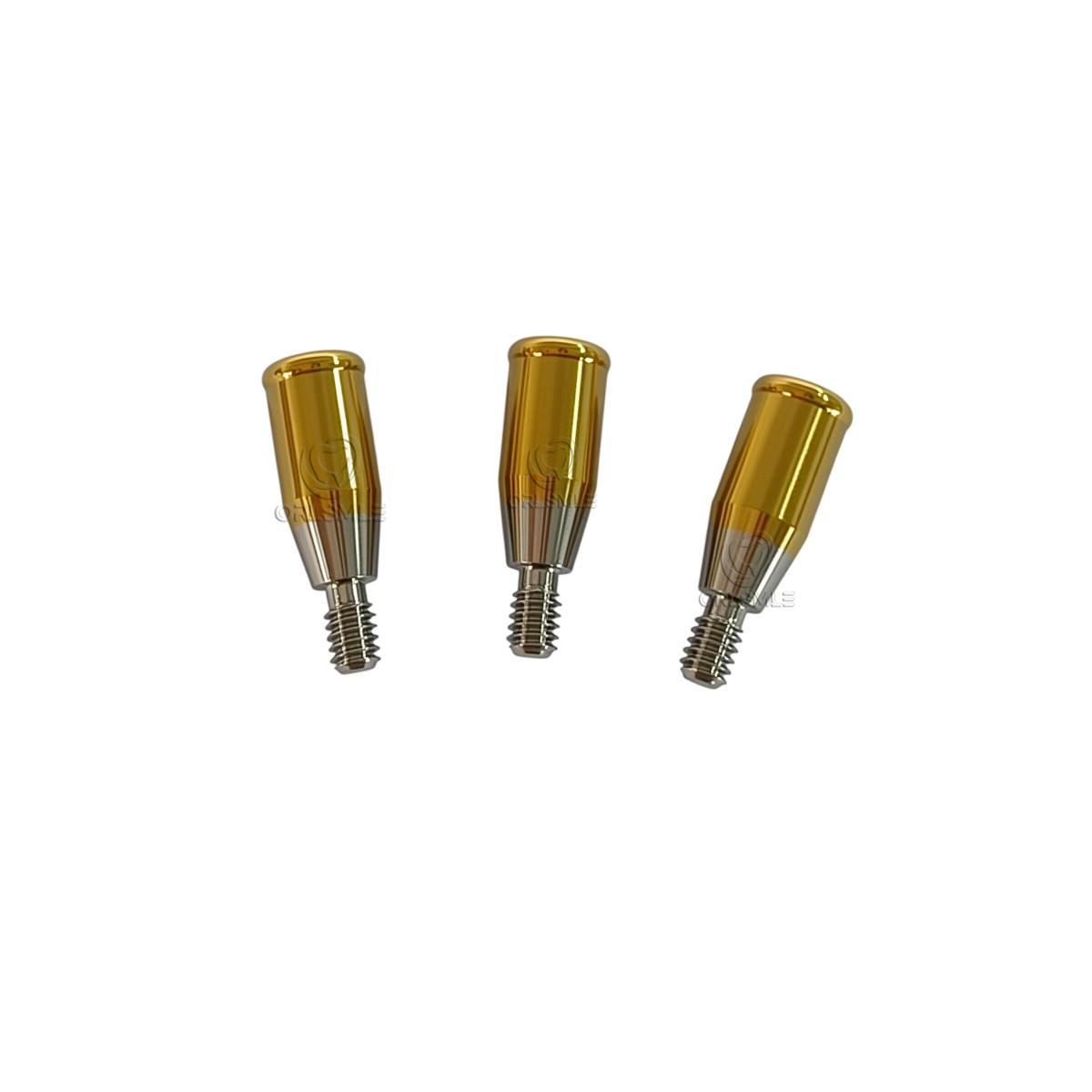 Locator abutment & Standard males caps fit to Nobel Active RP GH1-6
