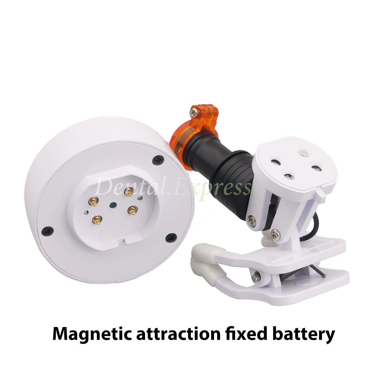 5W Dental LED Wireless Headlight with Filter for Binocular Loupe Glasses US/EU