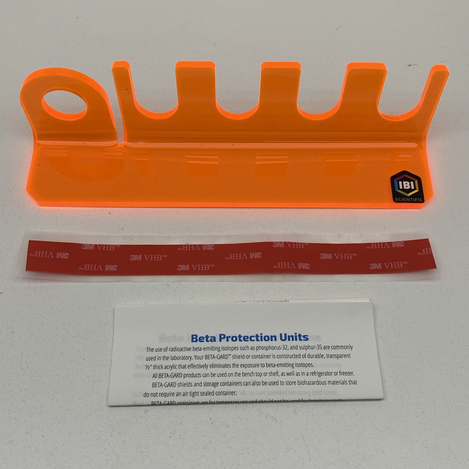 IBI Scientific PST-51 Hanging Pipette Stand 4-Place/Position + Filler on Left