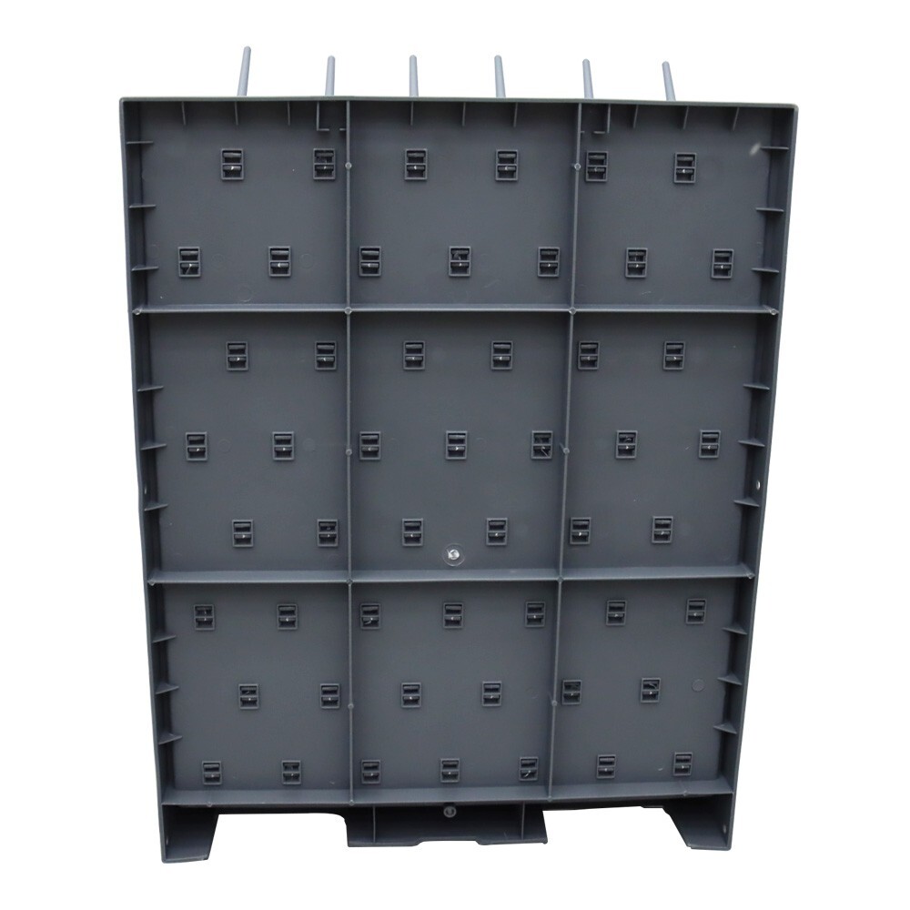 Desk/Wall-Mount 52-Pegs Detachable Flask/Test Tube Drying Rack Lab Supply