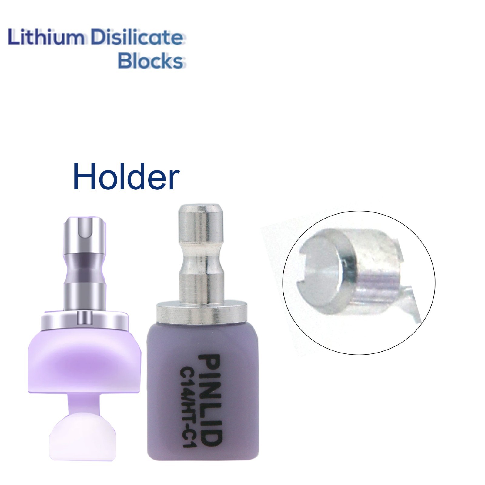 C14 Glass Ceramic Blocks Dental LT Lithium Disilicate E.Max CAD/CAM Cerec Blocks