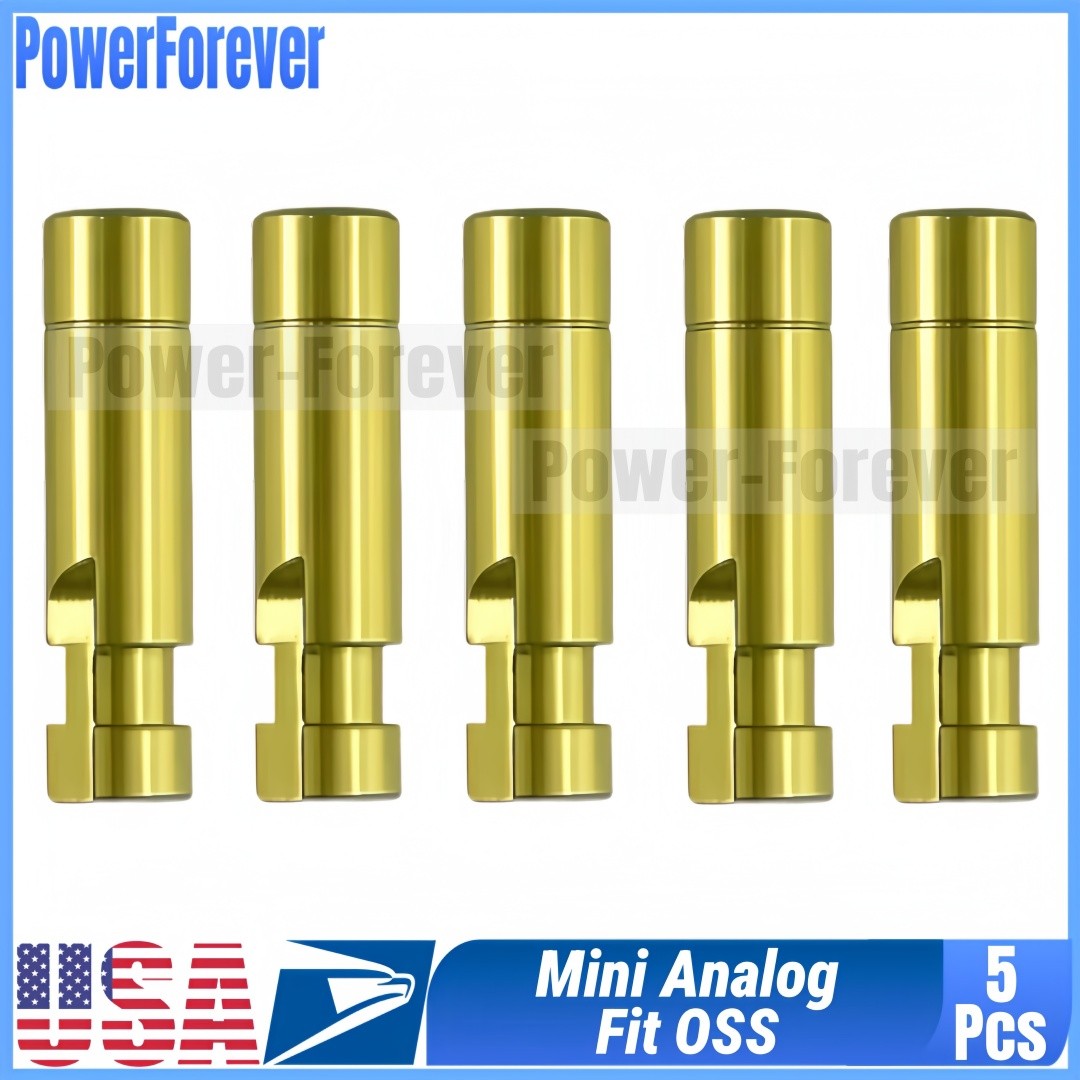 USA 5Pcs Dental Lab Analog U-Line Fixture Hex Implant Replica Fits Hiossen OSS