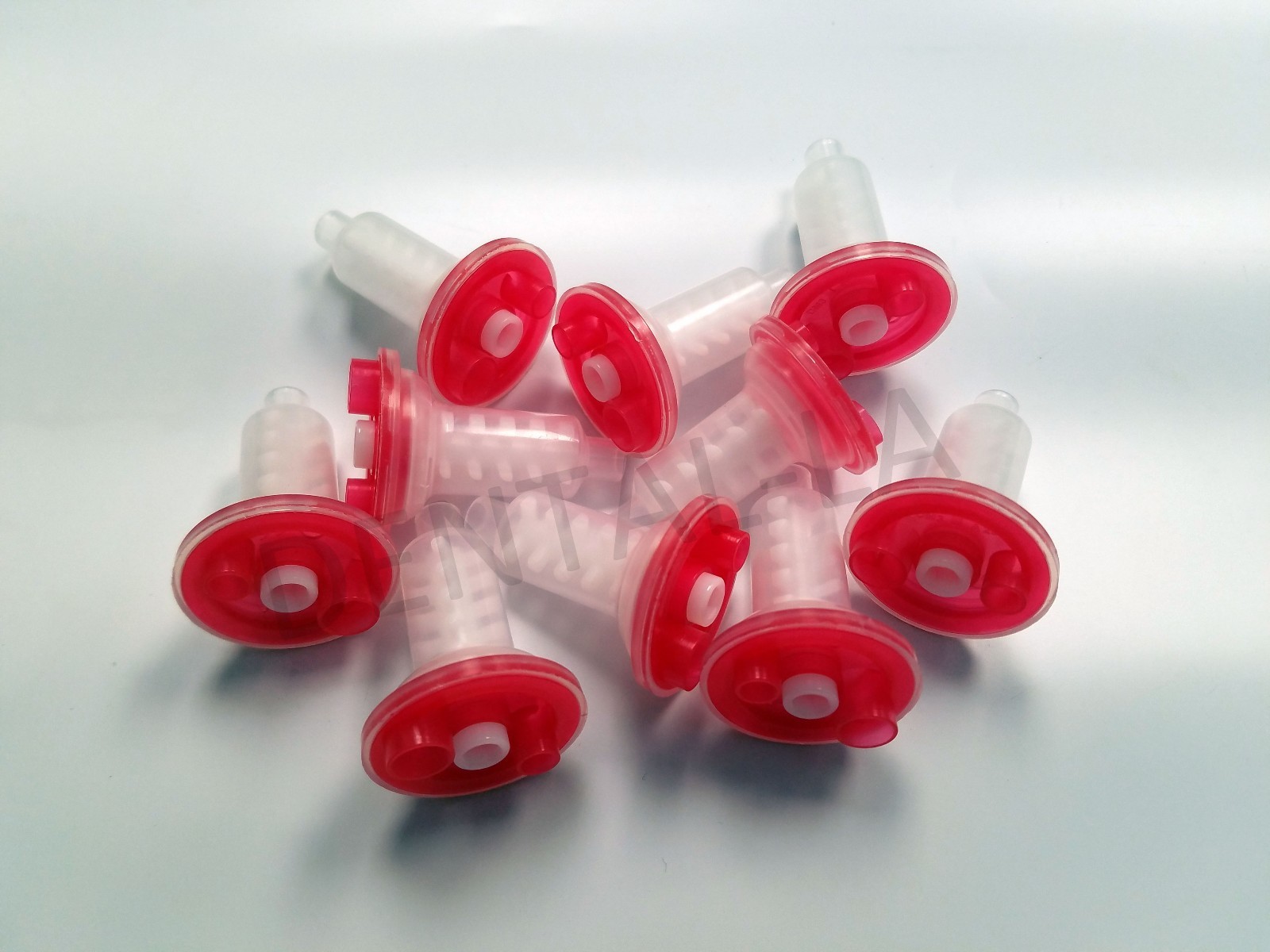 50 pcs Dynamic Red Mixing Tips impression compatible with 3M Pentamix machine