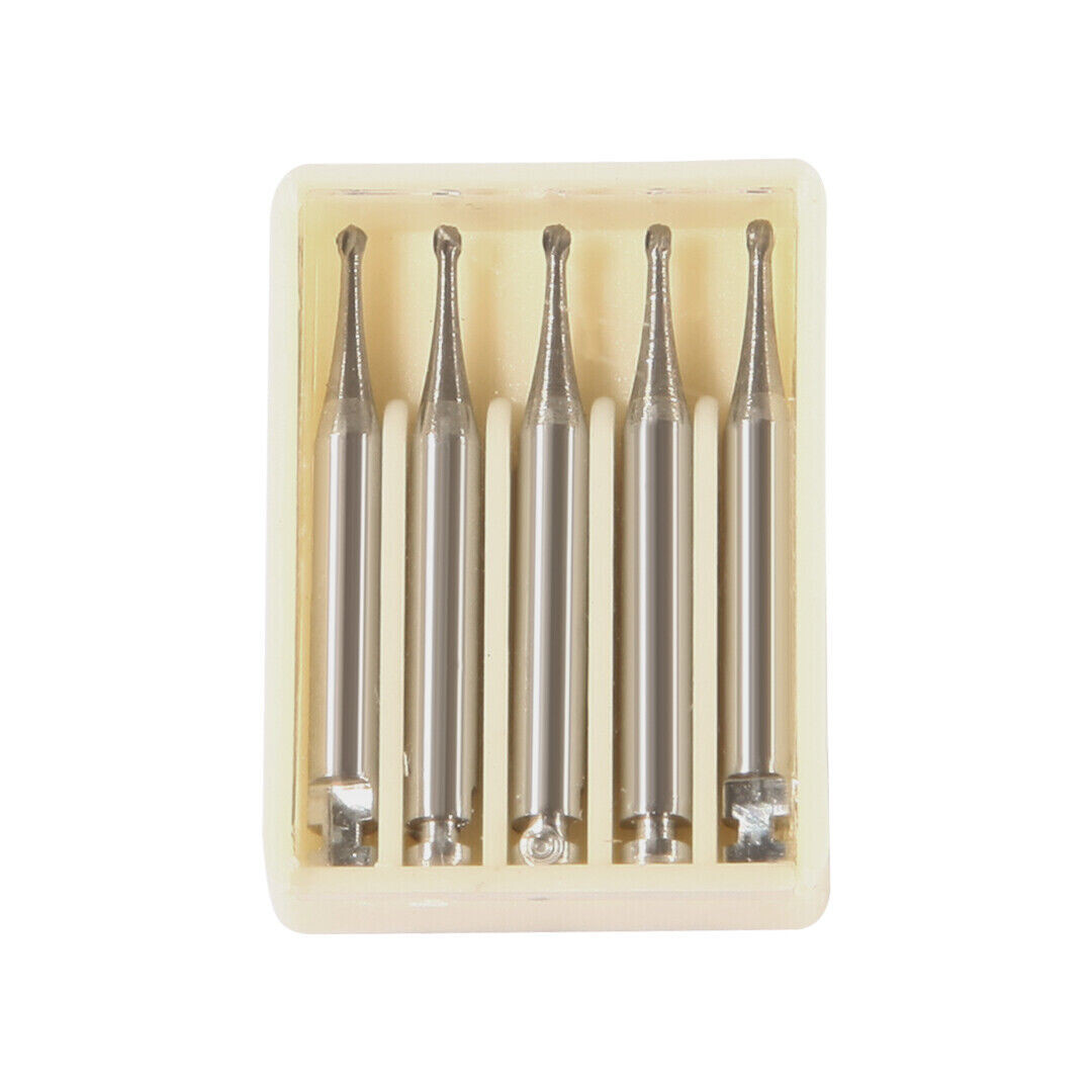 5Pcs/Pack Dental Tungsten Steel Carbide Handpiece Bur Fit Low Speed Contra Angle