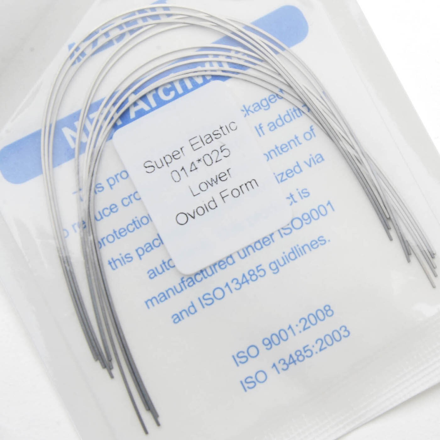 10PCS/PACK Dental Ortho Super Elastic Niti Arch Wires Rectangular Ovoid AZDENT