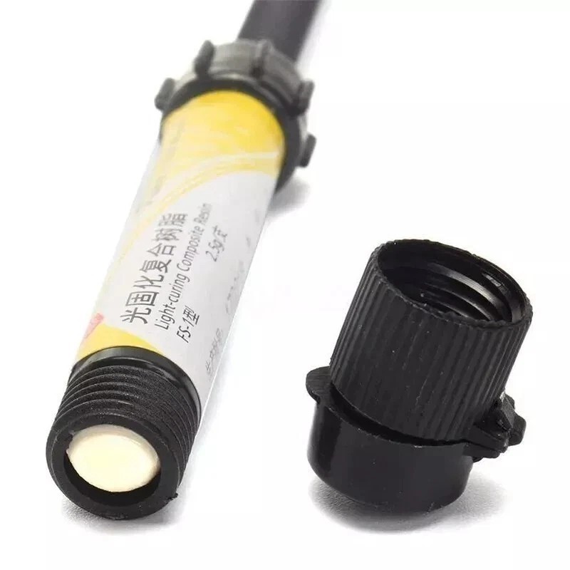 Dental Cement Resin Filling Materials Dentistry Denfil Syringe Universal Teeth