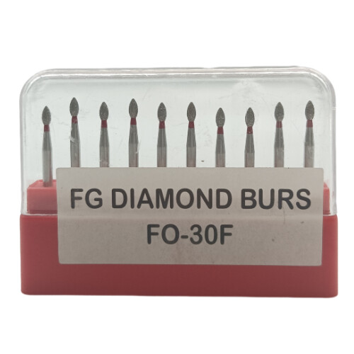 Dental FG Diamond Burs for High Speed Handpiece Friction Grip 5pcs/pack