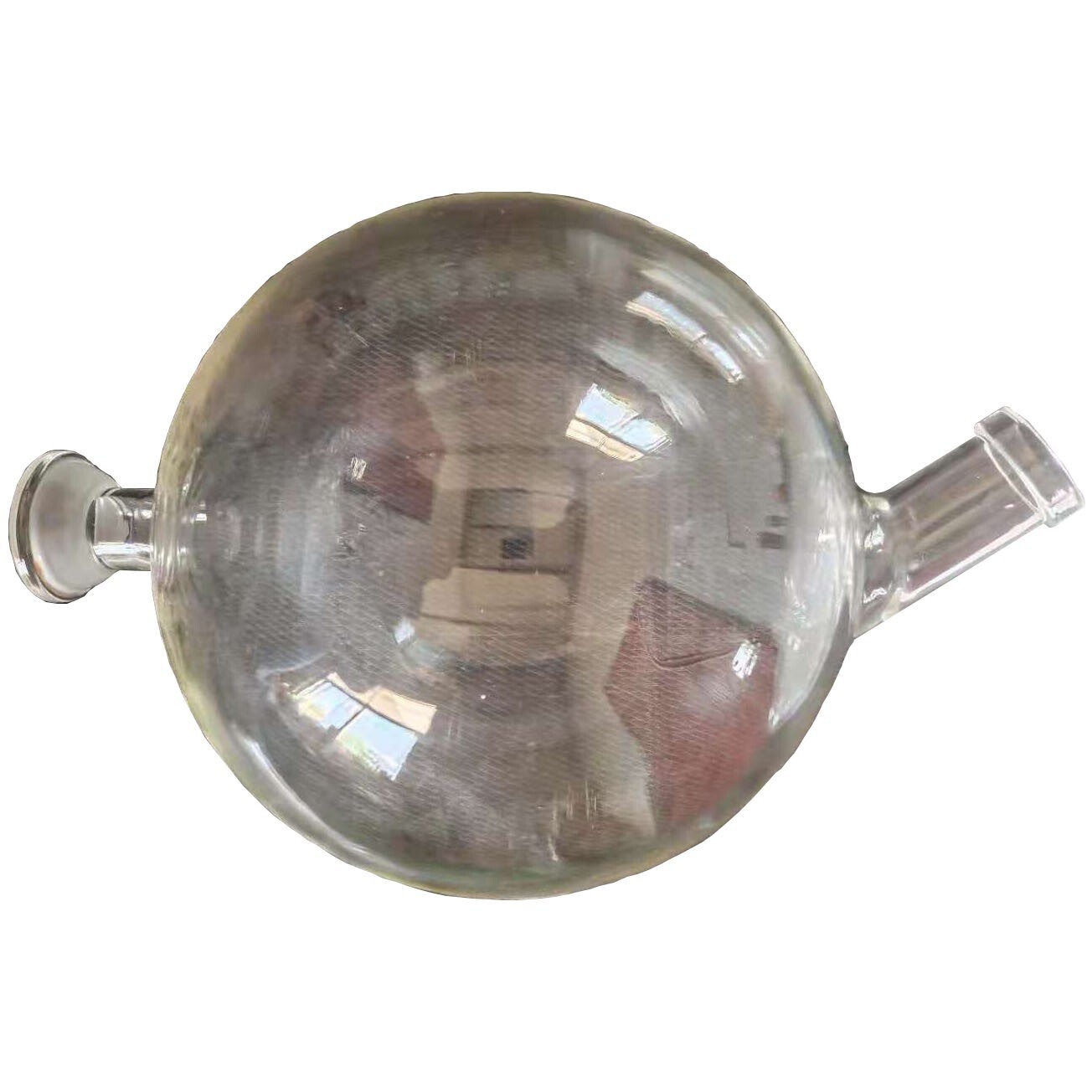 Glass 5 Liter Plastic Coat Receiving Flask for 5L Rotary Evaporator Rotavapor
