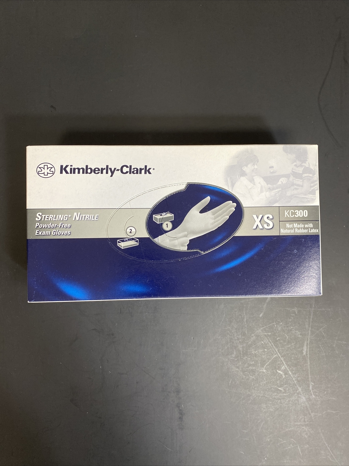 Kimberly-Clark Nitrile Gloves Extra Small 10 Boxes with 200 Gloves Each