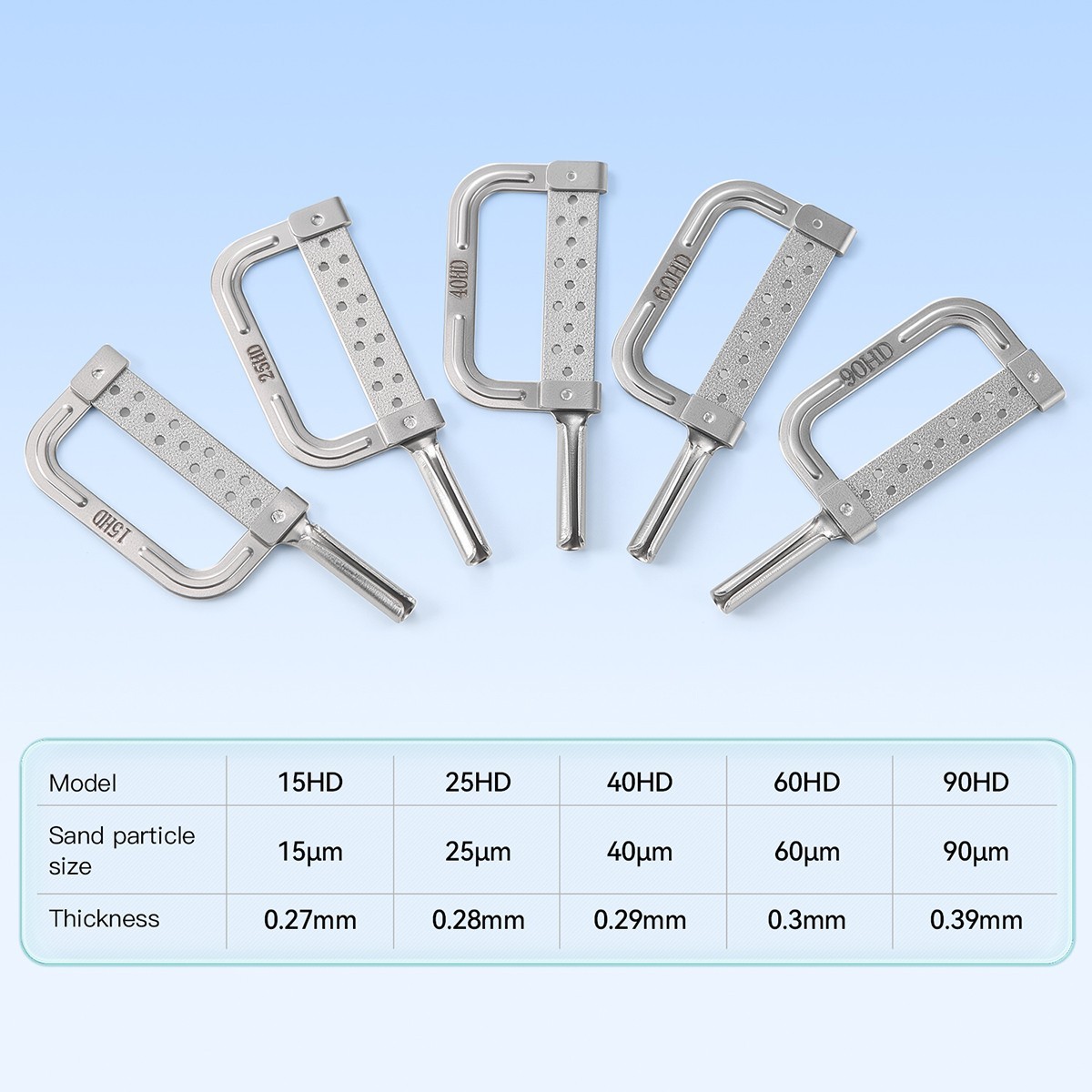 Dental Orthodontic Interproximal Enamel Reduction IPR Strip Automatic 15-90HD