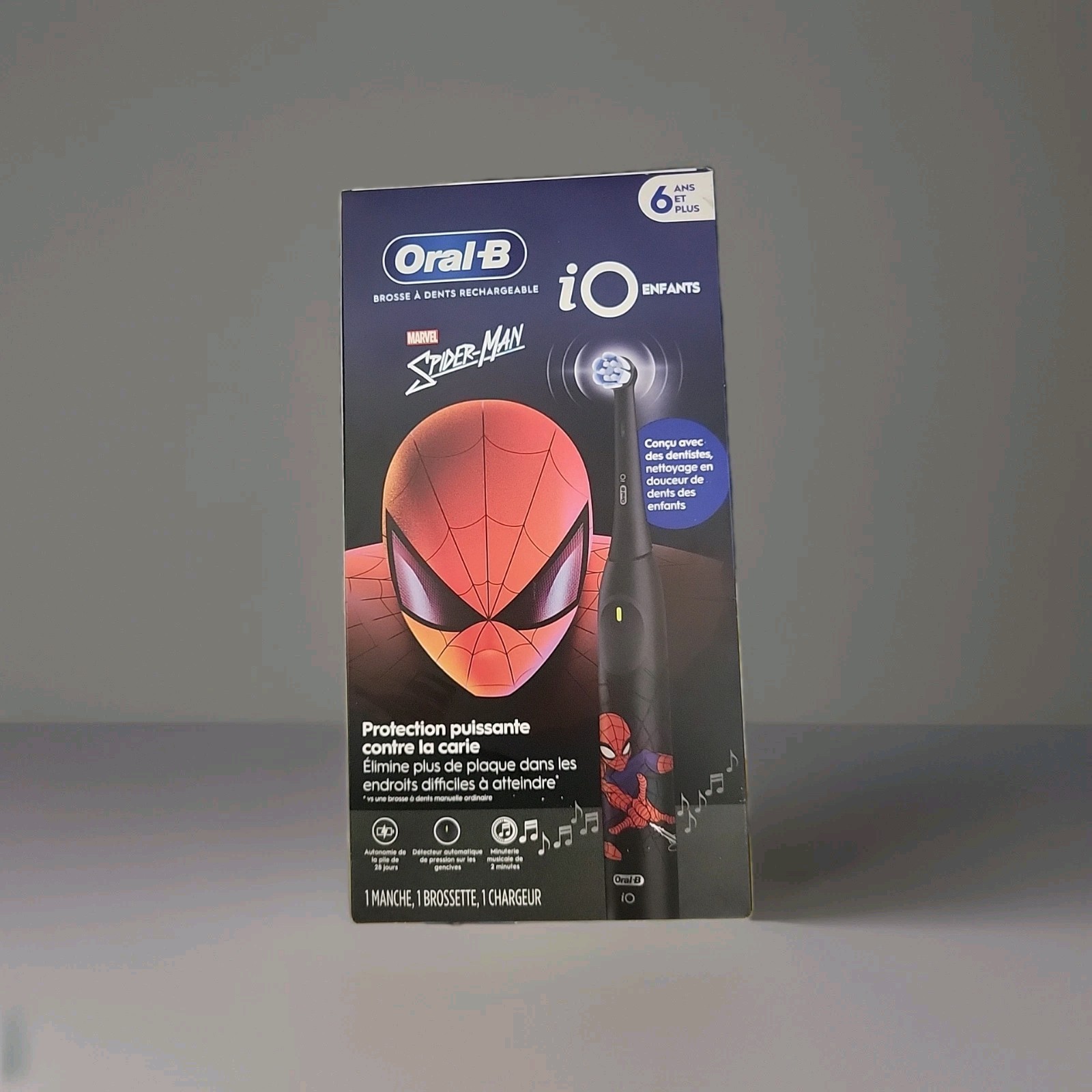 🆕Oral-B iO Marvel Spiderman Electric Rechargeable 🦷 🪥, Kids 6+ Brand 🆕 In 🎁