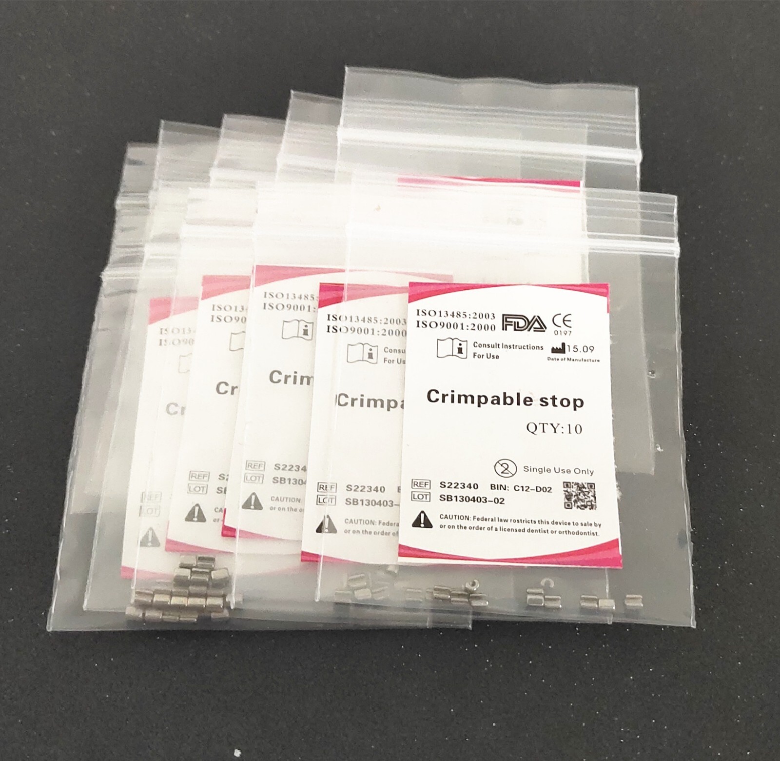 Crimpable Stop Hooks 10Pcs/bag Universal Dental Orthodontics Ortho Product