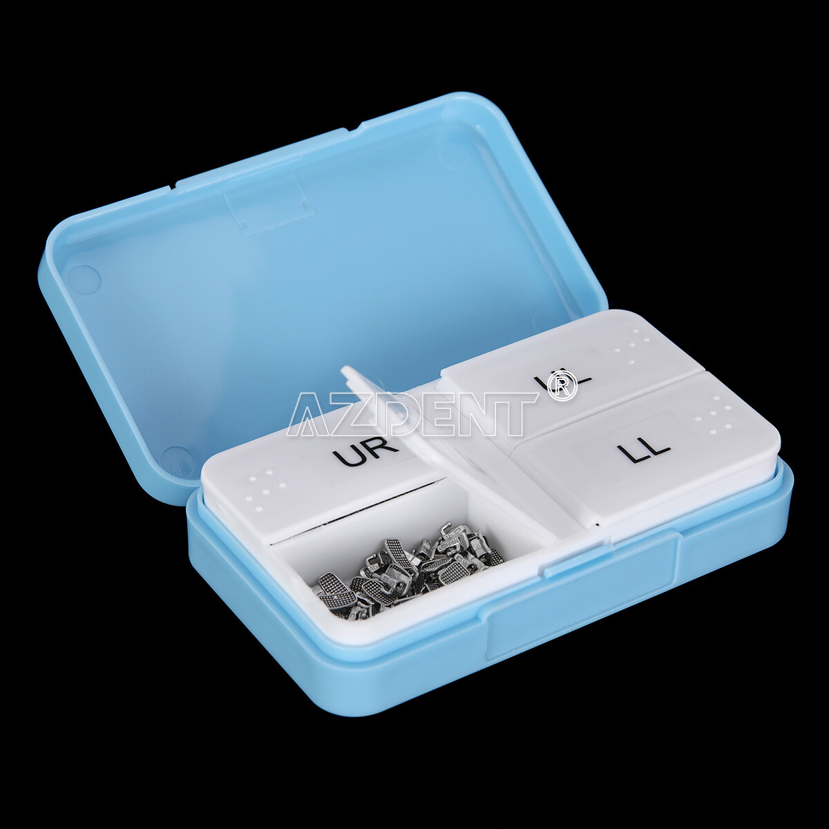 200pcs Dental Ortho 1st Molar Roth.022 Sgl Buccal Tube N-Conv Monoblock Bondable