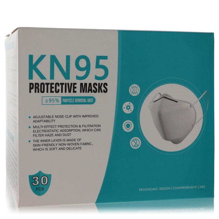 Kn95 Thirty (30) KN95 Masks, Adjustable Nose Clip – FDA and CE Approved 1 size