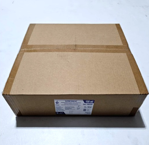Silicone Drainage Kit 100cc Bulb Flat Drain 10 mm 3/4 Perforation 10 Units