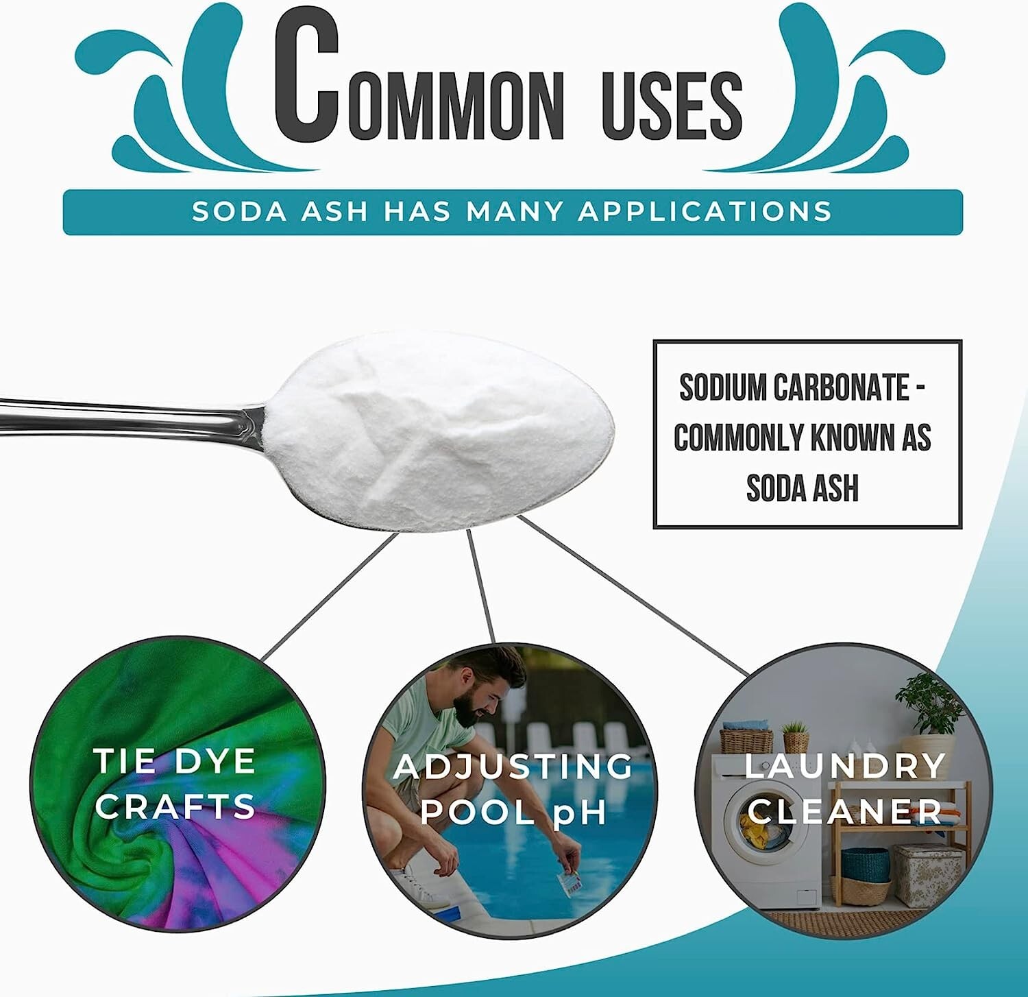Dive Rite in Premium Soda Ash Washing Soda for Tie Dying and Everyday Usage