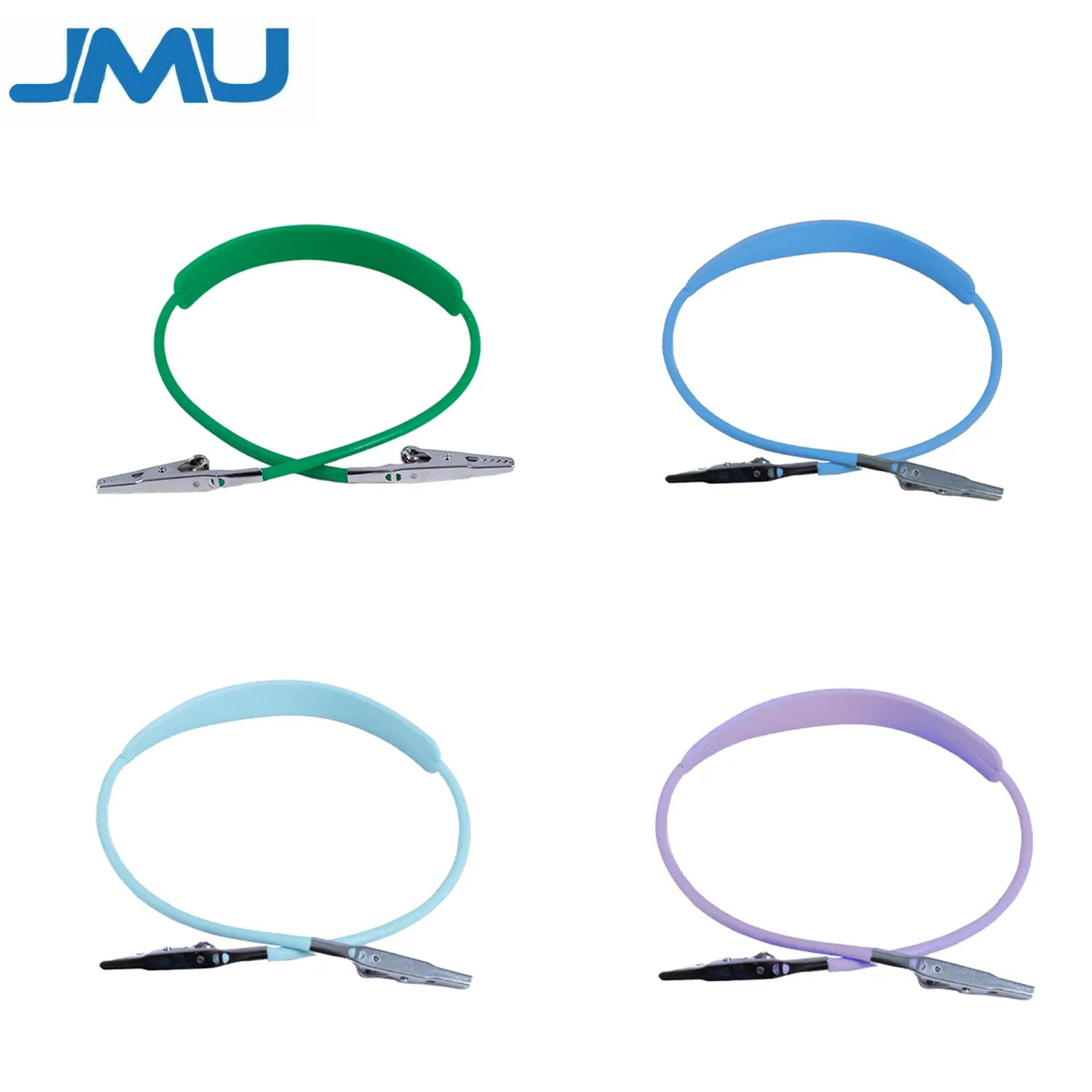 10pcs/PK Dental Autoclavab Silicone Bib Clips Chain Patient Napkin Holder Clip