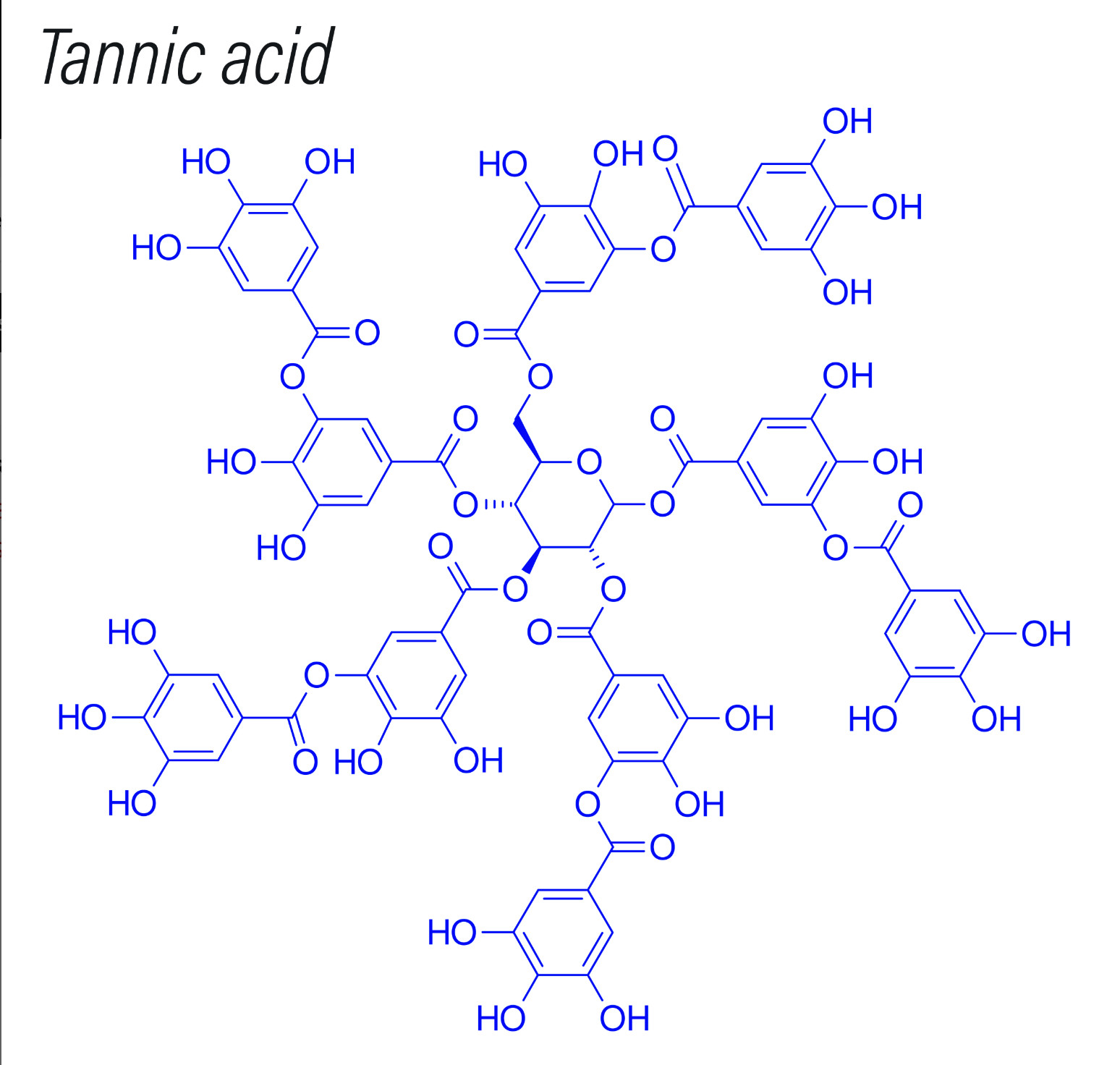 Tannic Acid, Ultra Pure, Powder, 99% min., 100 grams