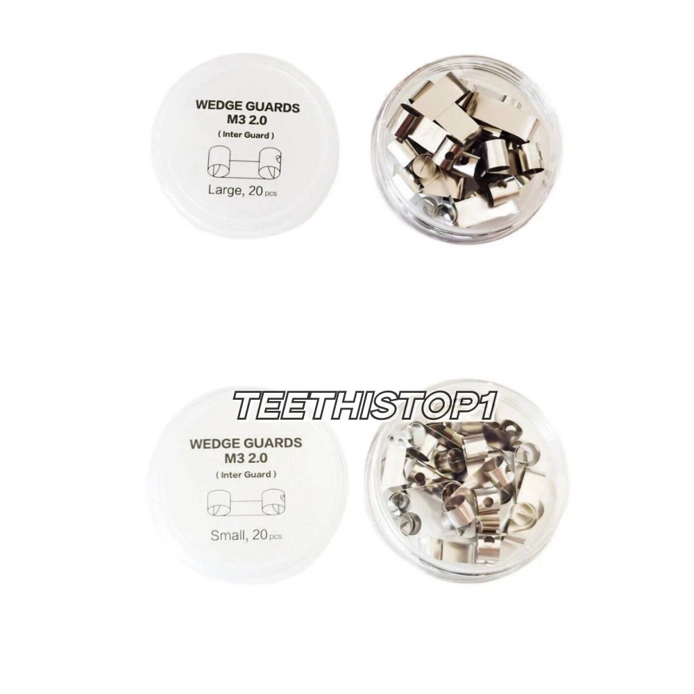 18 Sizes Dental Matrix Bands Matrice Sectional Clamp Rings Fit Garrison Choosen